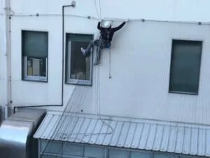 lavori in sicurezza su fune biosanificazioni 2